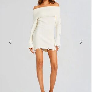 SER.O.YA
Women's White Everleigh Dress